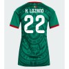 Mexico Hirving Lozano #22 Hjemmedrakt Kvinner VM 2026 Kortermet